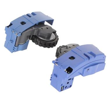 Imagem de lyrlody A Aspirador de pó de Limpeza de Roda de Roda de de Reposição de Transmissão de Reposição para robô Módulo de de Acionamento A Vácuo Com Pneus de Borracha à Prova de Desgaste ABS de Alta (Azul)