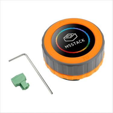Imagem de M5Stack Botão Giratório Inteligente Officail Dial V1.1-Esp32-S3 Com Tela Sensível Ao Toque Redonda De 1,28"