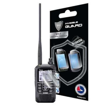 Imagem de IPG Feito para iCOM ID-50A Transceptor Display Protetor de Tela Hidrogel (2 unidades) Tela Sensível ao Toque Invisível Ultra HD Película Transparente Anti Riscos Protetor de Pele - Suave
