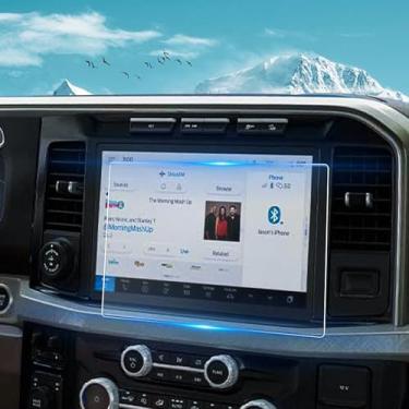 Imagem de WEIPIN Para 2023 ~ 2025 Super Duty F-250 F-350 F-450 Protetor de tela tela sensível ao toque de vidro temperado brilhante de 12 polegadas *1 acessórios Vidro de dureza 9H - Chega de arranhões e