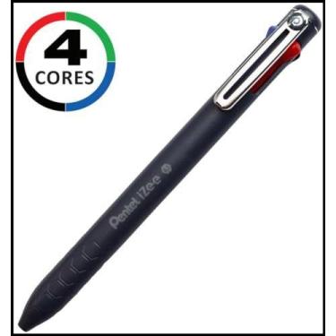 Imagem de Caneta Esferografica Izee 4 Cores 0.7Mm Azul - PENTEL