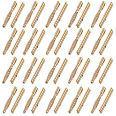 Imagem de 20 Pairs2.0-6.0mm Banana Plug Bullet Connector Adapter (20Pairs 2mm)