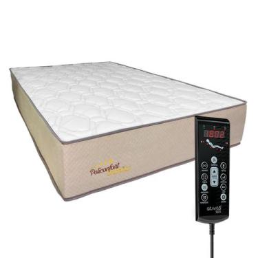 Imagem de Colchão Sono Terapia Queen Espuma D33 PoliConfort 26cm, Bege
