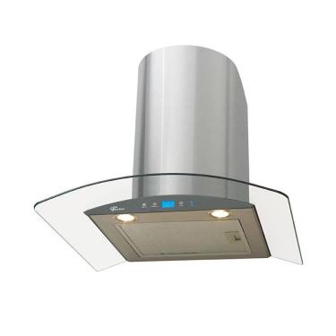 Imagem de Coifa De Parede Fischer 60Cm Talent Touch Vidro E Inox 220V