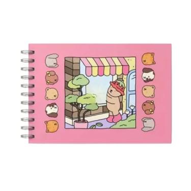 Imagem de Livro de para Colorir Bobiee Godss Capa Dura – 50 Desenhos Exclusivos | Papel 180g | Anti-Stress para Adultos e Crianças | Presente Criativo - COR ROSA