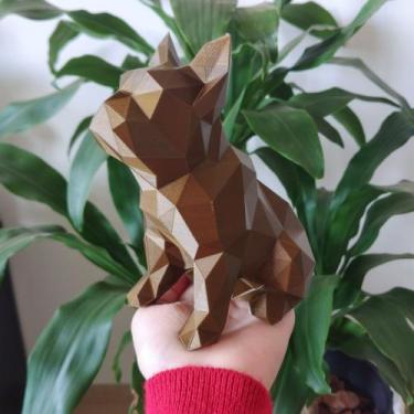 Imagem de Bulldog 20 Cm Decorativo, Cachorro, Decoração, Enfeite - Toque 3D, Bro