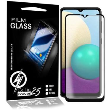 Imagem de Película De Vidro 3d Borda Curvada GALAXY A02 A022 6.5 - Cell In Power