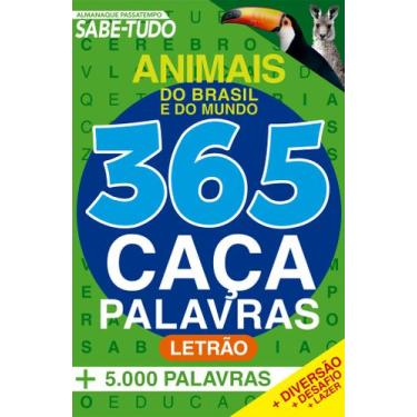 Imagem de Livro - Almanaque Passatempos Sabe-Tudo 365 Caça-Palavras - Animais do