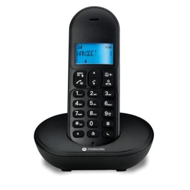 Imagem de TELEFONE SEM FIO COM IDENTIFICADOR DE CHAMADAS E VIVA VOZ MT150 PRETO – MOTOROLA