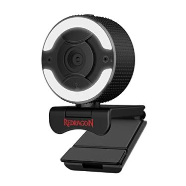 Imagem de Webcam Gamer Redragon Oneshot USB com LED Integrados Full HD1080p 30FPS GW910