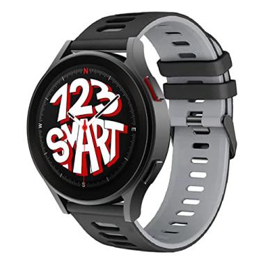 Imagem de Pulseira de Silicone Esportiva Marca 123Smart Compativel com para Galaxy Watch Watch 4 Watch 5 Watch 6 Watch 7 Pro R900 R910 R920 R905 R915 R925 40mm 43mm 44mm 46mm 45mm 47mm