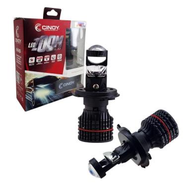 Imagem de Lampada De Led Projetor H4 Led Zoom Cinoy 6000K