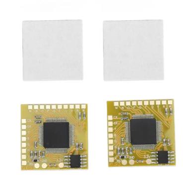 Imagem de Pilipane Chip MODBO5.0 V1.93 Novo chip IC5.0 V1.93 Suporte de disco rígido Boot NIC Mod microcircuito de chip de leitura direta para console de jogos amarelo 2,5 x 2,5 cm 2 peças