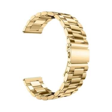 Imagem de Pulseira de Metal 20mm para Samsung Galaxy Watch 6/5/4 - Aço Inoxidáve
