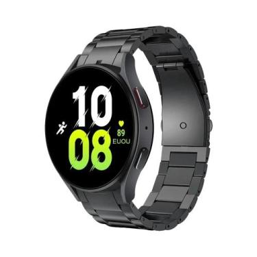 Imagem de Pulseira De Metal De Titânio Para Samsung Galaxy Watch 7 6 5 4 Classic