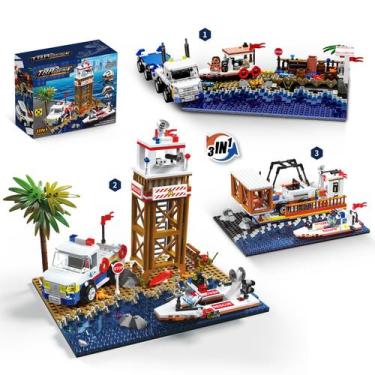 Imagem de Conjunto de construção Mov stone Creator 3 em 1 Coastal 750 unidades