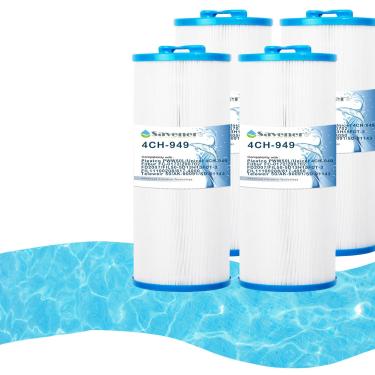 Imagem de Savener Cartucho de filtro de spa para banheira de hidromassagem 4CH-949, compatível com FD2007, PWW50L, FC-0172, FIL50-5D13H15FCT-3, FIL11100208, 817-4050, Teleweir 50, AK-90091, SD-01143, 20000. 702