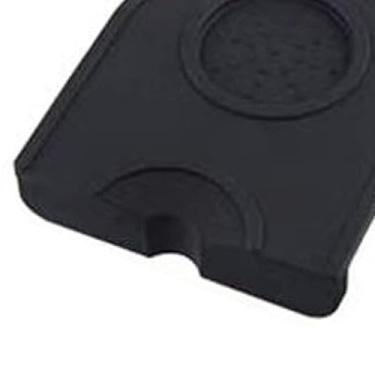 Imagem de Generic Esteira da Imprensa do café do Silicone, Almofada Dobro Wearresistant Sulco para o Produto Comestível da Cozinha Cafetaria Em Casa Inodoro (Preto S 14x12,5x0,6/5,5x4,9x0,24 pol.)