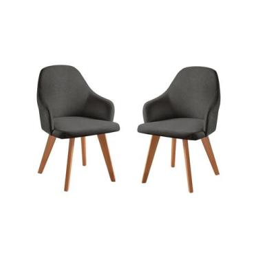 Imagem de Kit 2 Cadeiras para Sala de Jantar Manuela - Zurc Decor