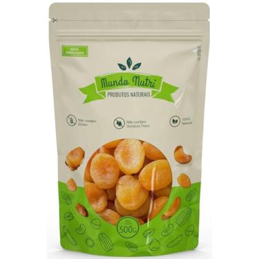 Imagem de 500g Damasco Seco Turco Doce Macio Premium Mundo Nutri