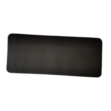 Imagem de Vaveren Joelheira para ioga, tapete de treino para cotovelos ajoelhados, almofada para cotovelo, tapete de ioga para exercícios no chão, flexões, pranchas, Preto