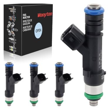 Imagem de 0280158119 Injetores de combustível compatíveis com Jeep Wrangler 3,8L 2007-2010, Dodge Grand Caravan 3,3/3,8L, Chrysler Town & Country 2008-2010 3.3/3.8L, 2009-2010 Routan 3.3/3.8L, 2009-2010 Routan