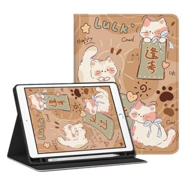 Imagem de Yzlvigrous Capa para ipad Mini 7 Gen 2024/ipad Mini 6 Gen 2021, Visualização em Vários Ângulos, Capa Fina de Suporte PU de 8.3 Polegadas com Despertar/sono Automático
