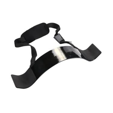 Imagem de Vaveren Aparelho de exercícios para bíceps e tríceps com bordas acolchoadas para uso doméstico, design curvo e isolador para rosca bíceps.