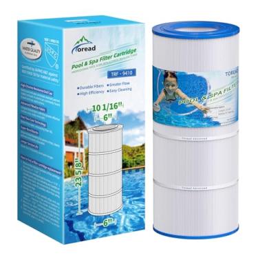 Imagem de TOREAD Substituição para filtro de piscina Pentair CC100, CCRP100, PAP100, PAP100-4, Ultral-C3, Unicel C-9410, R173215, Filbur FC-0686, 59054200, 160316, 160354, SP100 Predator 100 00, 10 Cartucho de