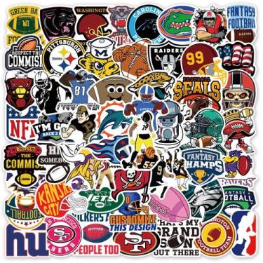 Imagem de Adesivos 108 unidades/lote, vinil impermeável, bolas de futebol de ani