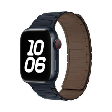 Imagem de Pulseira Magnética De Silicone De 49mm 46mm 42mm 40mm 41mm 44mm 45mm P
