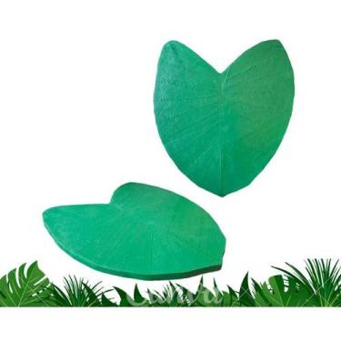 Imagem de Caminho Folha Kit 10 Pisante Horta Jardim Verde De Plástico - Malaysia