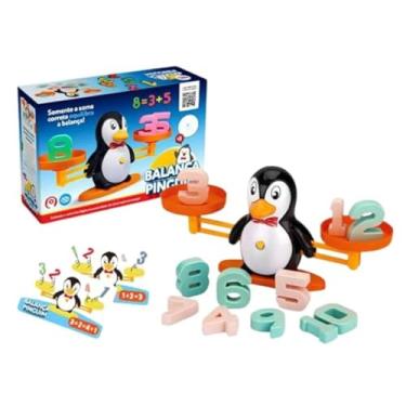 Imagem de Balança Pinguim – Jogo Educativo de Matemática e Equilíbrio | Aprenda Somar Brincando | Desenvolve Raciocínio Lógico | +3 Anos