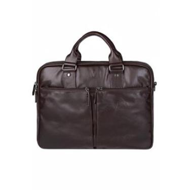 Imagem de Pasta Vira Vento executiva de couro italiano grande Henrique-Masculino