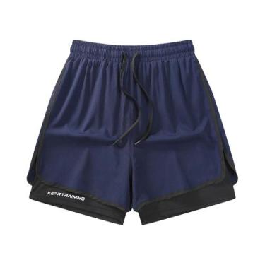 Imagem de Shorts De Basquete Masculinos De Secagem Rápida Em Seda Gelada, Conjun