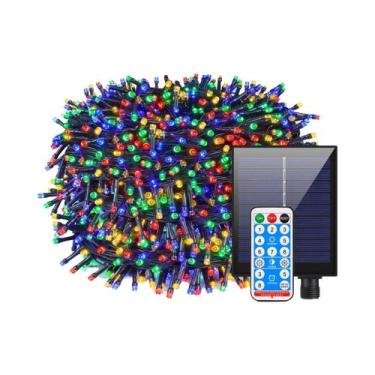 Imagem de Luzes De Cordão LED Solares Para Exterior 10M 20M 30M 50M 100M Lâmpada