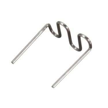 Imagem de aqxreight Universal 100 Pçs/set Pré-cortado 0.6mm-0.8mm Grampos Planos Quentes Para Grampeador de Plástico Reparação Soldador Ferramenta de Reparo (s)