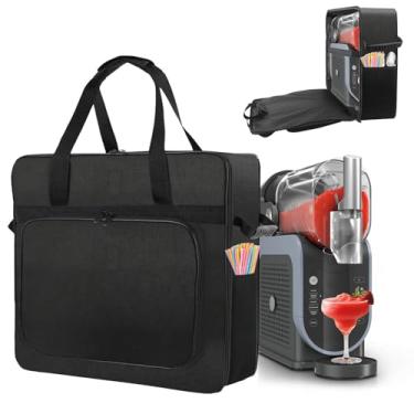 Imagem de NUENSS-ROR Bolsa De Transporte Para Máquina Raspadinha Ninja Slushi Fs301, Estojo Portátil Viagem Ao Ar Livre, Bebidas Congeladas Com Design Abertura Frontal E Grande Bolso Acessórios