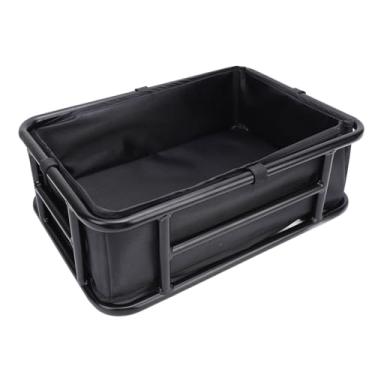 Imagem de HUIOP Cesta de Bicicleta de Rack Traseiro Com Rede Carga, Armazenamento Bicicleta Ferro Resistente, ótimo para Bicicletas Elétricas, Conveniente para Capacetes, Cesta