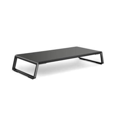 Imagem de BEGWVDJTP ID-20 Suporte para monitor de mesa de laptop LCD base de armazenamento para computador (preto)