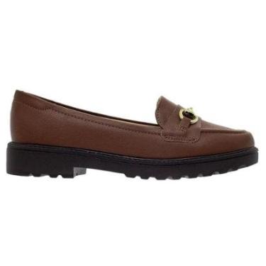 Imagem de Mocassim Feminino Loafer Modare 7357.106 Marrom-Feminino