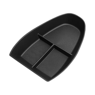 Imagem de FJMQHU Organizador de console central, caixa de armazenamento para apoio de braço, ideal para guardar celular, carteira e chaves. Acessórios resistentes para