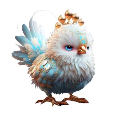 Imagem de Ornamentos de galinha, enfeite de ano novo chinês, decoração de casa, presentes pendurados para carro