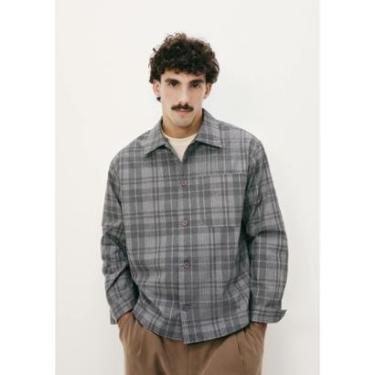Imagem de Camisa Masculina Overshit Xadrez-Masculino