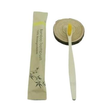 Imagem de Escova De Dente De Carvão De Bambu Com Cerdas Macias E Coloridas, Cuid