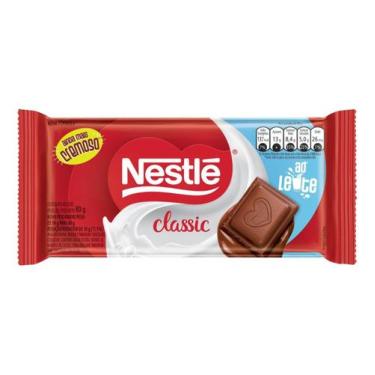 Imagem de Kit c/ 4 Chocolate ao Leite NESTLE CLASSIC Tablete 80g