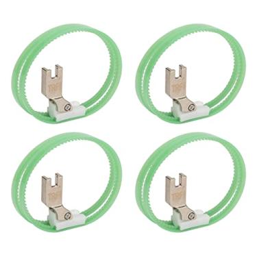 Imagem de AYNEFY Conjunto de Calcador de Plástico de Anel Duplo para Máquinas de Costura Industriais, Ferramentas para Máquinas de Costura de Perna Alta, Acessórios de Leves, Calcador