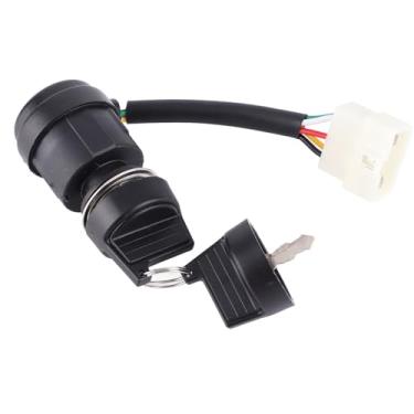 Imagem de Irfora Chave de Ignição para Motocicleta 50-25Bloqueio de Partida, 5 Fios, 5 Pinos Com 2 Chaves para Dune Go Kart Atv, Ajuste Universal