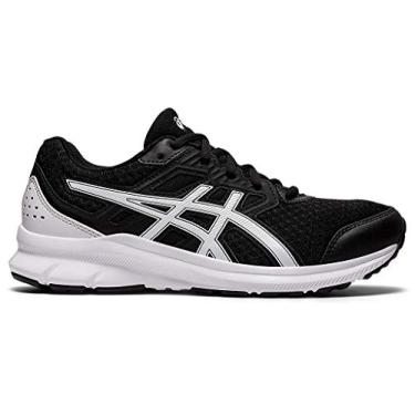 Imagem de ASICS Women's Jolt 3 (D) Running Shoes, 8W, Black/White