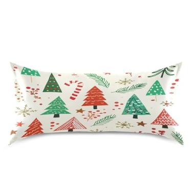 Imagem de Wassud Fronha de cetim para cabelo e pele fronhas de seda lisa king size respiráveis com fecho de envelope